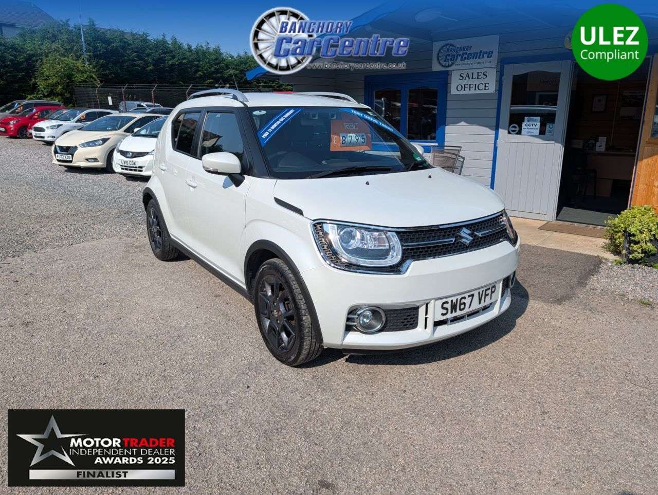 A 2017 SUZUKI IGNIS 1.2 Dualjet MHEV SZ5 Hatchback 5dr Petrol Hybrid Manual Euro 6 (s/s) (90 ps A 2017 SUZUKI IGNIS 1.2 Dualjet MHEV SZ5 Hatchback 5dr Petrol Hybrid Manual Euro 6 (s/s) (90 ps
