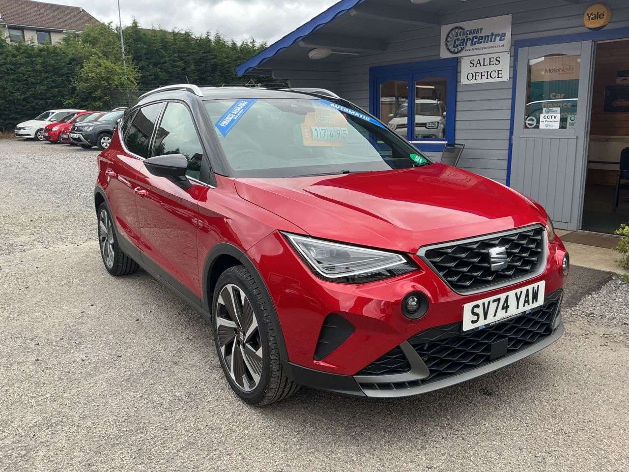 A 2024 SEAT ARONA 1.5 TSI FR Sport SUV 5dr Petrol DSG Euro 6 (s/s) (150 ps) Great performance A 2024 SEAT ARONA 1.5 TSI FR Sport SUV 5dr Petrol DSG Euro 6 (s/s) (150 ps) Great performance