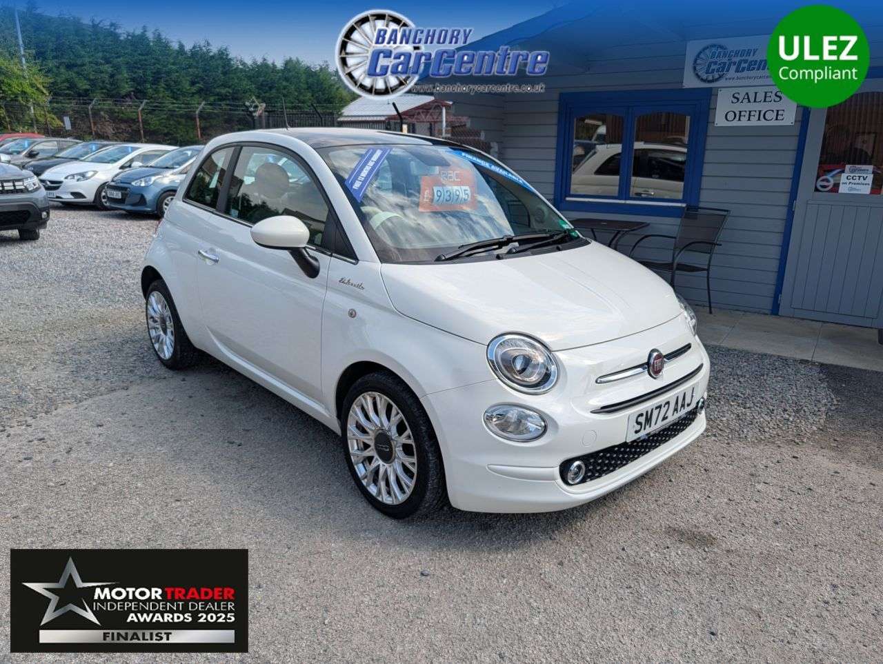 A 2022 FIAT 500 1.0 MHEV Dolcevita Hatchback 3dr Petrol Manual Euro 6 (s/s) (70 bhp) Free 1 A 2022 FIAT 500 1.0 MHEV Dolcevita Hatchback 3dr Petrol Manual Euro 6 (s/s) (70 bhp) Free 1