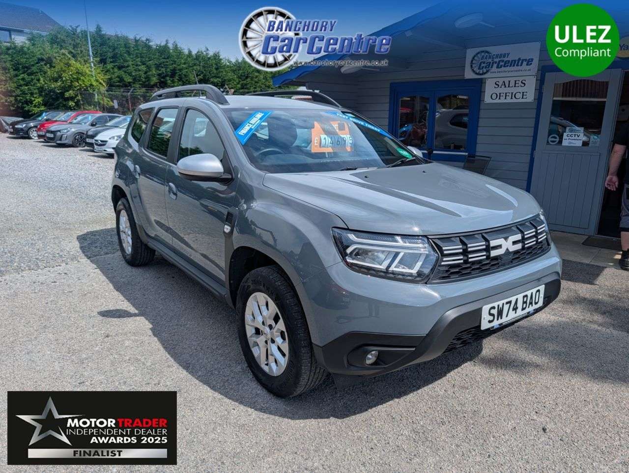 A 2024 DACIA DUSTER 1.3 TCe Expression SUV 5dr Petrol Manual Euro 6 (s/s) (130 ps) Great Value A 2024 DACIA DUSTER 1.3 TCe Expression SUV 5dr Petrol Manual Euro 6 (s/s) (130 ps) Great Value