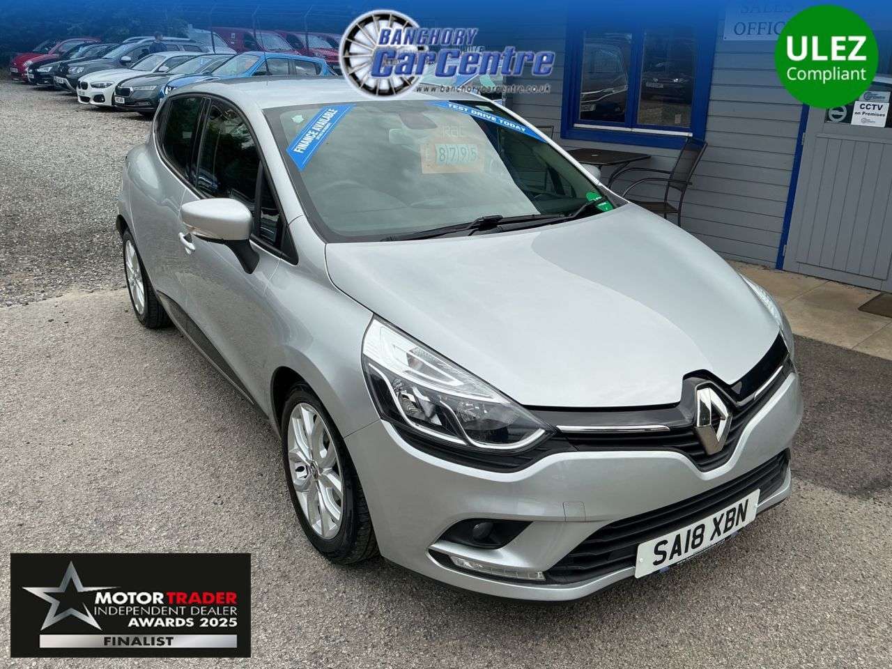 A 2018 RENAULT CLIO 1.2 16V Dynamique Nav Hatchback 5dr Petrol Manual Euro 6 (75 ps) Economical A 2018 RENAULT CLIO 1.2 16V Dynamique Nav Hatchback 5dr Petrol Manual Euro 6 (75 ps) Economical