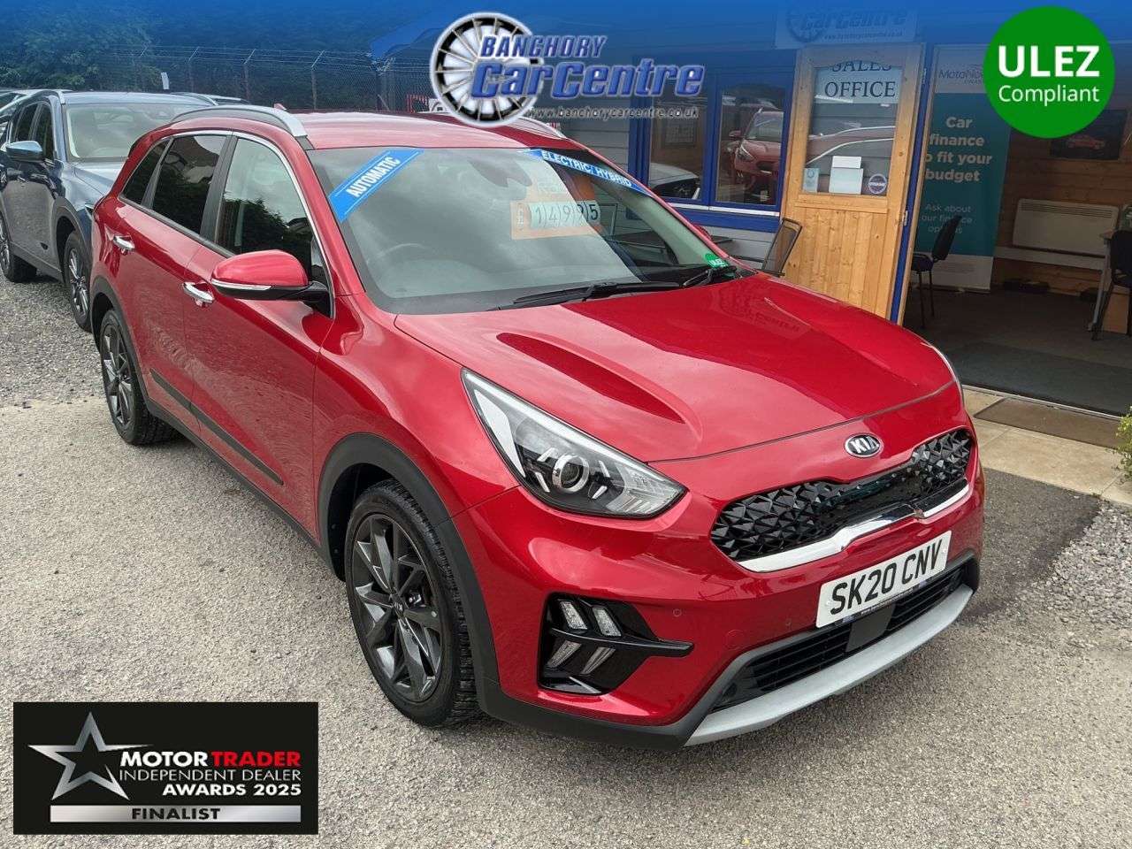 A 2020 KIA NIRO 1.6 GDi 3 SUV 5dr Petrol Hybrid DCT Euro 6 (s/s) (139 bhp) Finance availabl A 2020 KIA NIRO 1.6 GDi 3 SUV 5dr Petrol Hybrid DCT Euro 6 (s/s) (139 bhp) Finance availabl