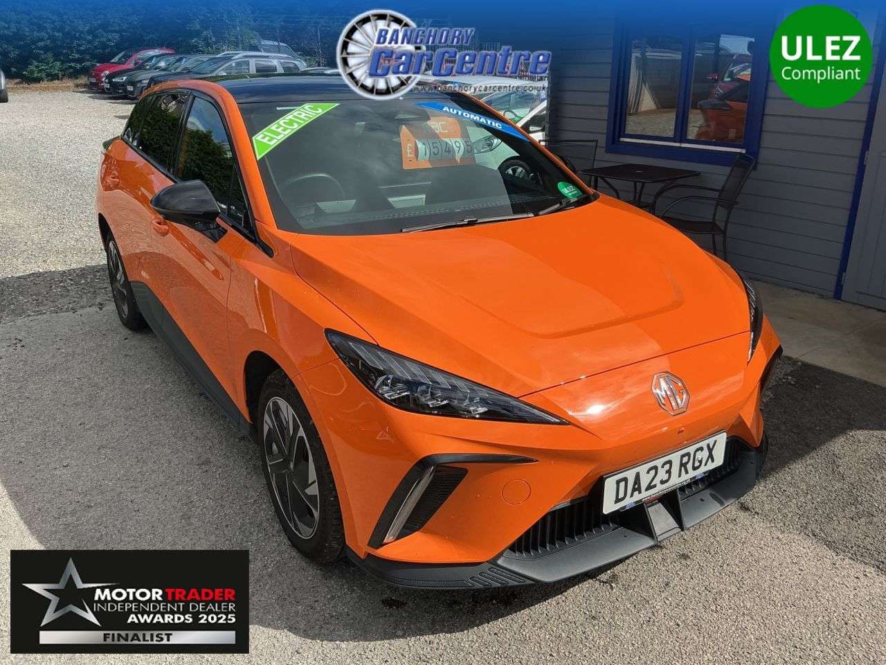 A 2023 MG MG4 64kWh Trophy Long Range Hatchback 5dr Electric Auto (203 ps) Full Service H A 2023 MG MG4 64kWh Trophy Long Range Hatchback 5dr Electric Auto (203 ps) Full Service H