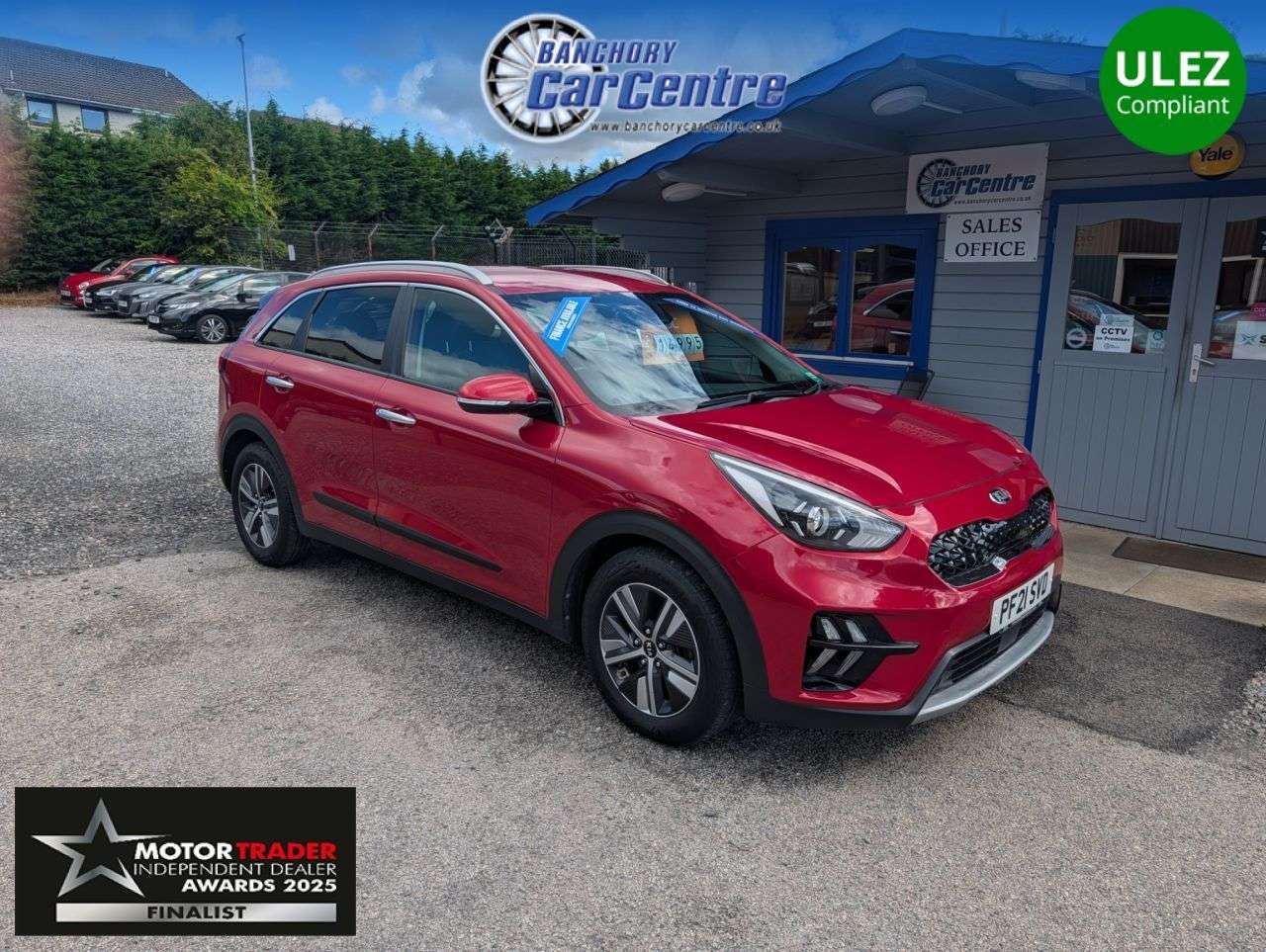 A 2021 KIA NIRO 1.6 GDi 2 SUV 5dr Petrol Hybrid DCT Euro 6 (s/s) (139 bhp) Automatic A 2021 KIA NIRO 1.6 GDi 2 SUV 5dr Petrol Hybrid DCT Euro 6 (s/s) (139 bhp) Automatic