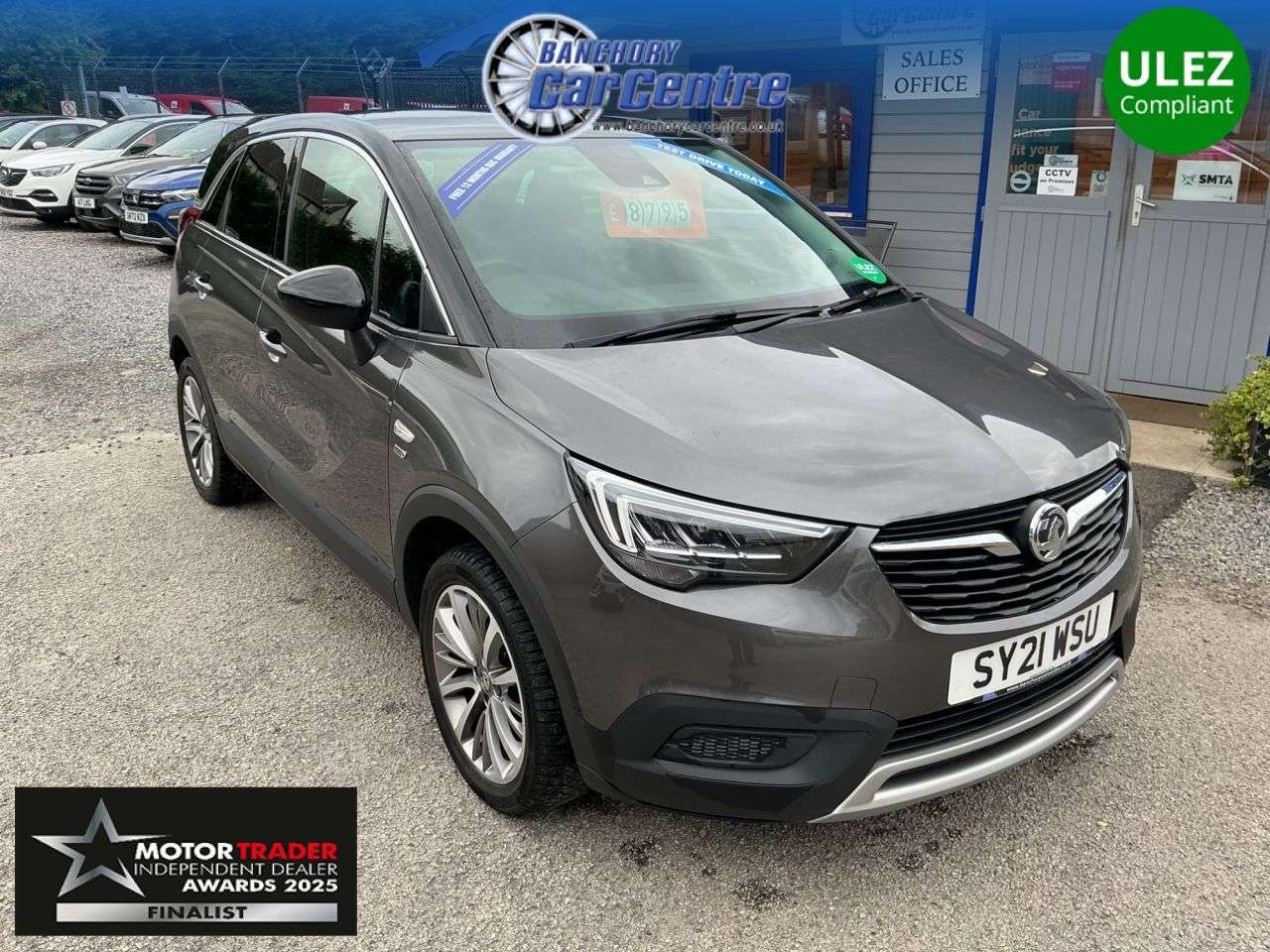 A 2021 VAUXHALL CROSSLAND X 1.2 Turbo Griffin SUV 5dr Petrol Manual Euro 6 (s/s) (110 ps) Free 12 Month A 2021 VAUXHALL CROSSLAND X 1.2 Turbo Griffin SUV 5dr Petrol Manual Euro 6 (s/s) (110 ps) Free 12 Month