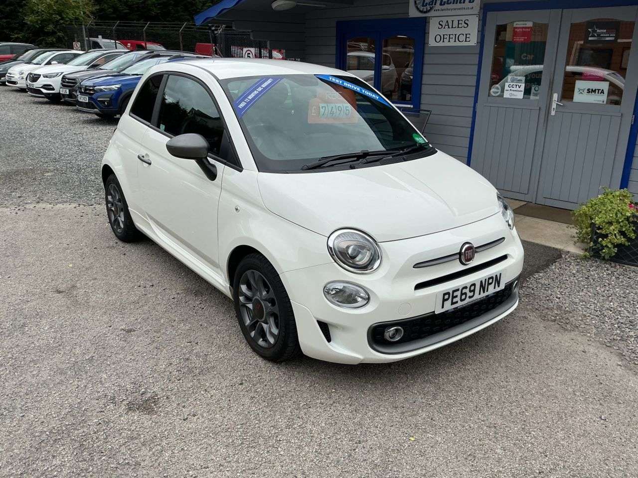 A 2019 FIAT 500 1.2 S Hatchback 3dr Petrol Manual Euro 6 (s/s) (69 bhp) Part Exchange Welco A 2019 FIAT 500 1.2 S Hatchback 3dr Petrol Manual Euro 6 (s/s) (69 bhp) Part Exchange Welco