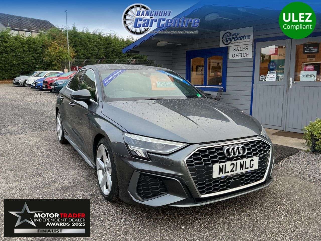 A 2021 AUDI A3 1.5 TFSI 35 S line Saloon 4dr Petrol S Tronic Euro 6 (s/s) (150 ps) Very Sc A 2021 AUDI A3 1.5 TFSI 35 S line Saloon 4dr Petrol S Tronic Euro 6 (s/s) (150 ps) Very Sc