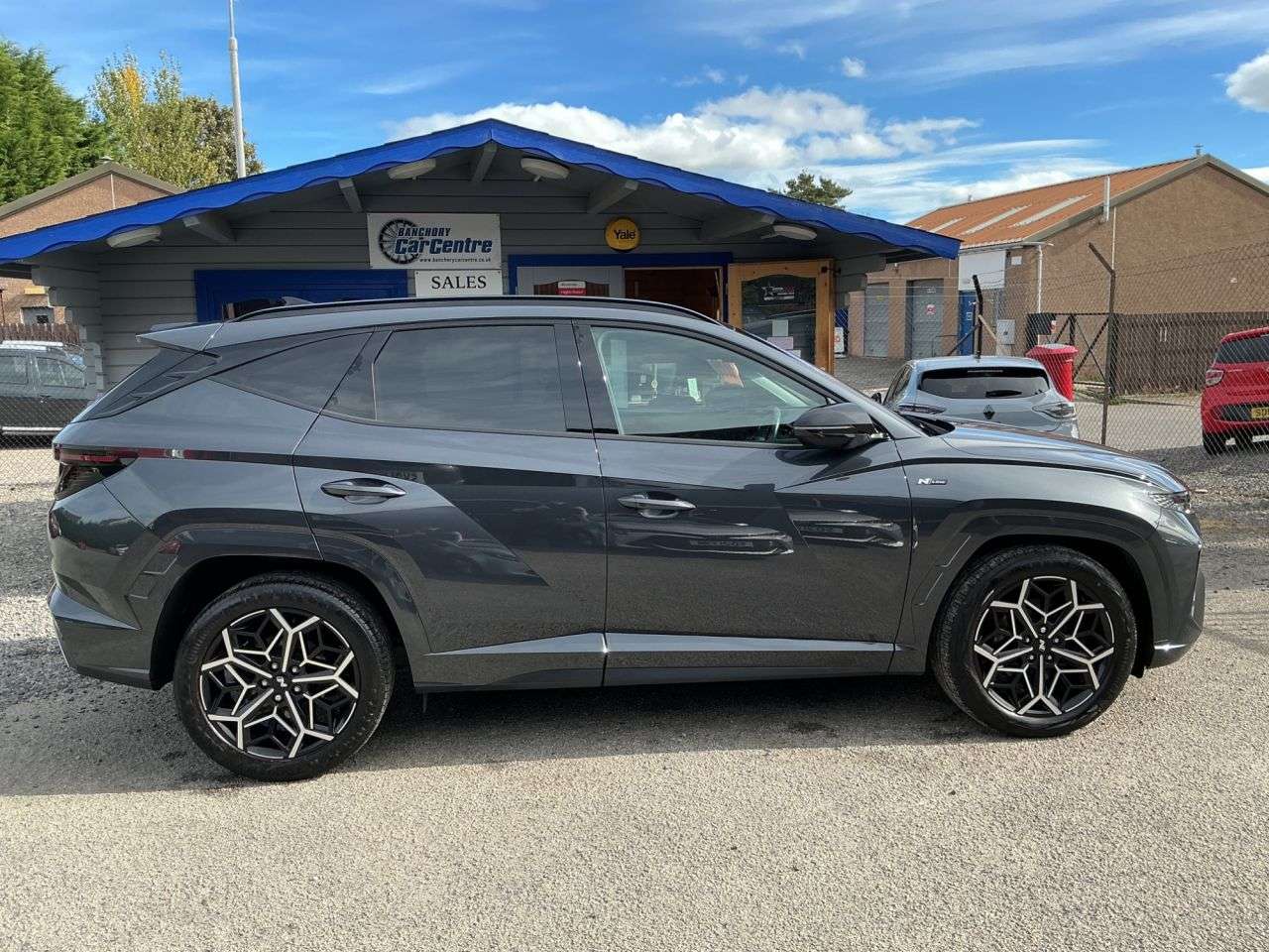 A 2023 HYUNDAI TUCSON 1.6 T-GDi N Line SUV 5dr Petrol Manual Euro 6 (s/s) (150 ps) Full Service H A 2023 HYUNDAI TUCSON 1.6 T-GDi N Line SUV 5dr Petrol Manual Euro 6 (s/s) (150 ps) Full Service H