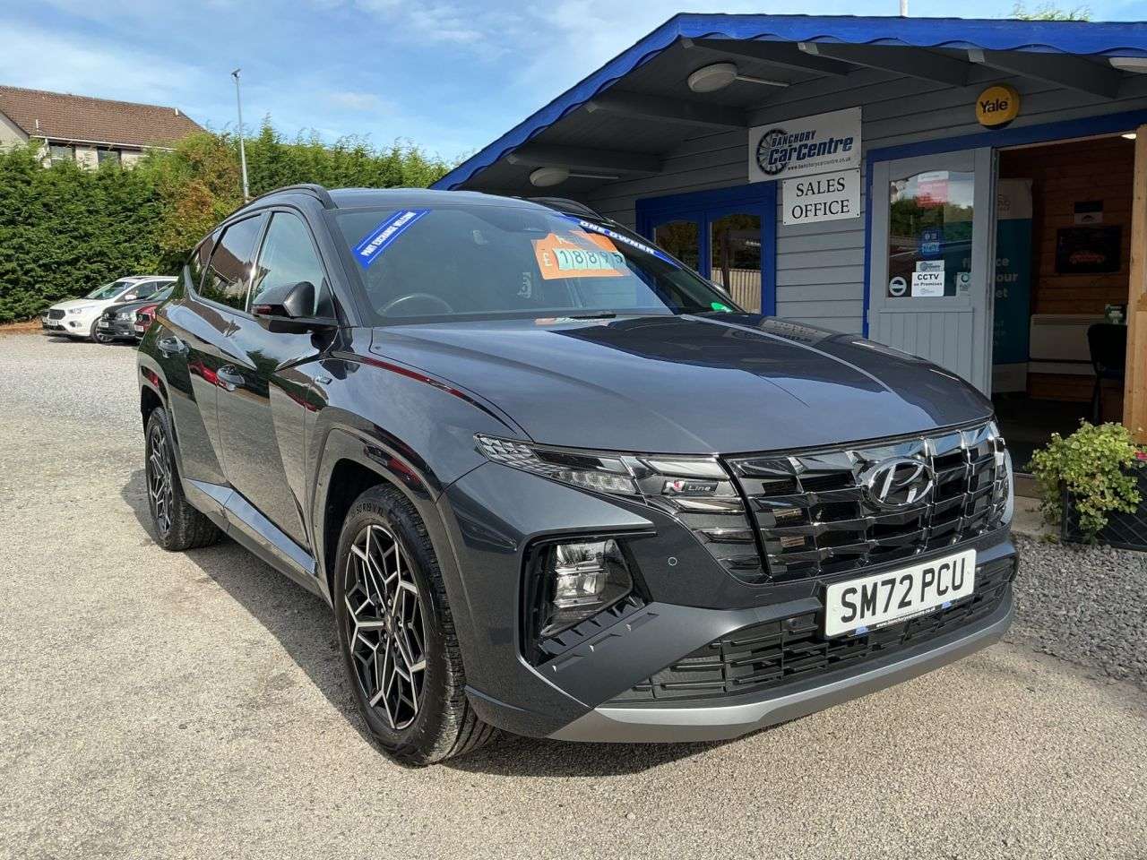 A 2023 HYUNDAI TUCSON 1.6 T-GDi N Line SUV 5dr Petrol Manual Euro 6 (s/s) (150 ps) Full Service H A 2023 HYUNDAI TUCSON 1.6 T-GDi N Line SUV 5dr Petrol Manual Euro 6 (s/s) (150 ps) Full Service H