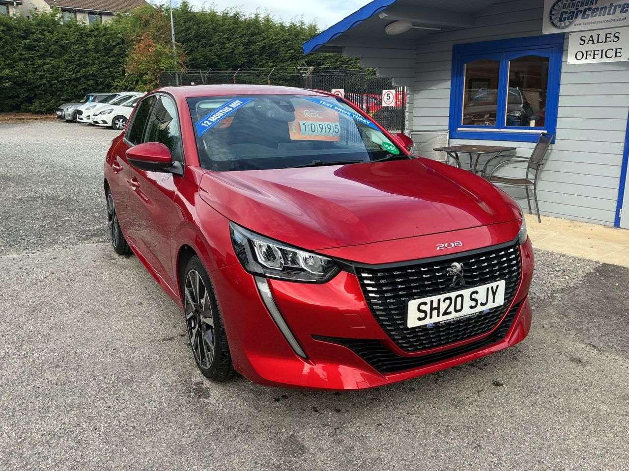 A 2020 PEUGEOT 208 1.2 PureTech Allure Hatchback 5dr Petrol Manual Euro 6 (s/s) (100 ps) Very A 2020 PEUGEOT 208 1.2 PureTech Allure Hatchback 5dr Petrol Manual Euro 6 (s/s) (100 ps) Very