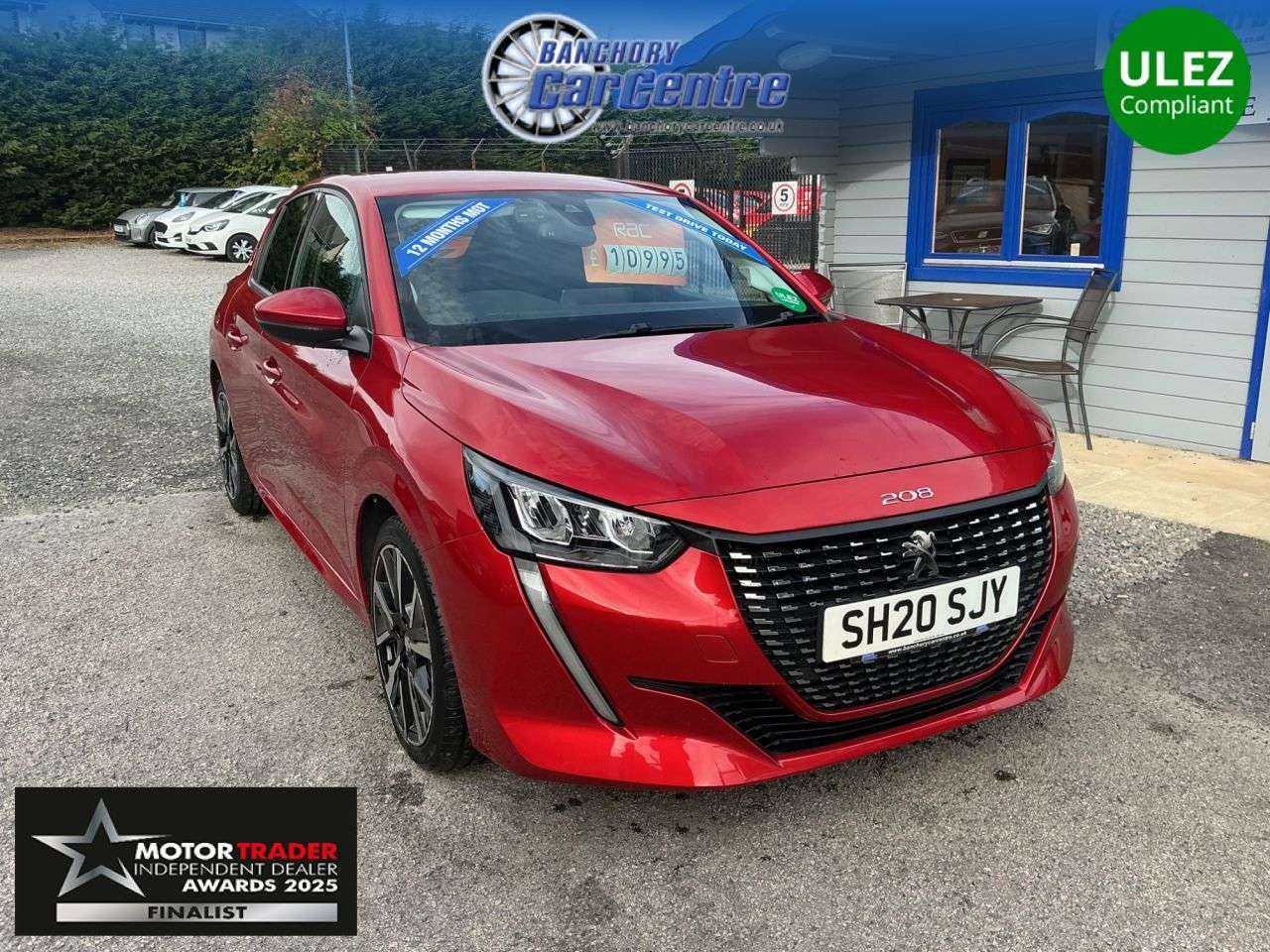 A 2020 PEUGEOT 208 1.2 PureTech Allure Hatchback 5dr Petrol Manual Euro 6 (s/s) (100 ps) Very A 2020 PEUGEOT 208 1.2 PureTech Allure Hatchback 5dr Petrol Manual Euro 6 (s/s) (100 ps) Very