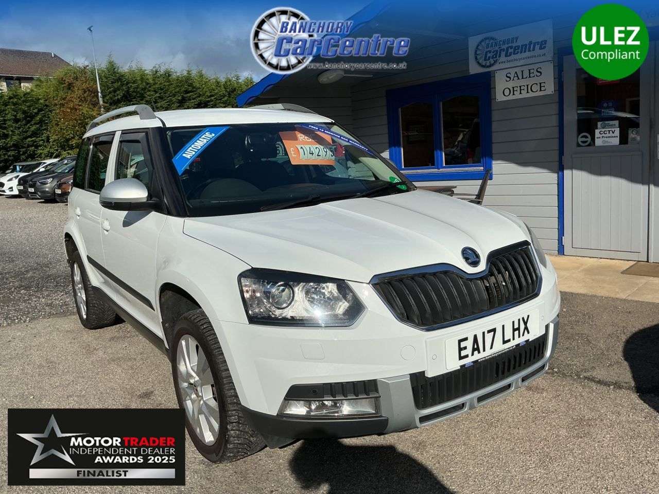 A 2017 SKODA YETI 1.2 TSI SE L Drive Outdoor 5dr Petrol DSG Euro 6 (s/s) (110 ps) Full Servic A 2017 SKODA YETI 1.2 TSI SE L Drive Outdoor 5dr Petrol DSG Euro 6 (s/s) (110 ps) Full Servic