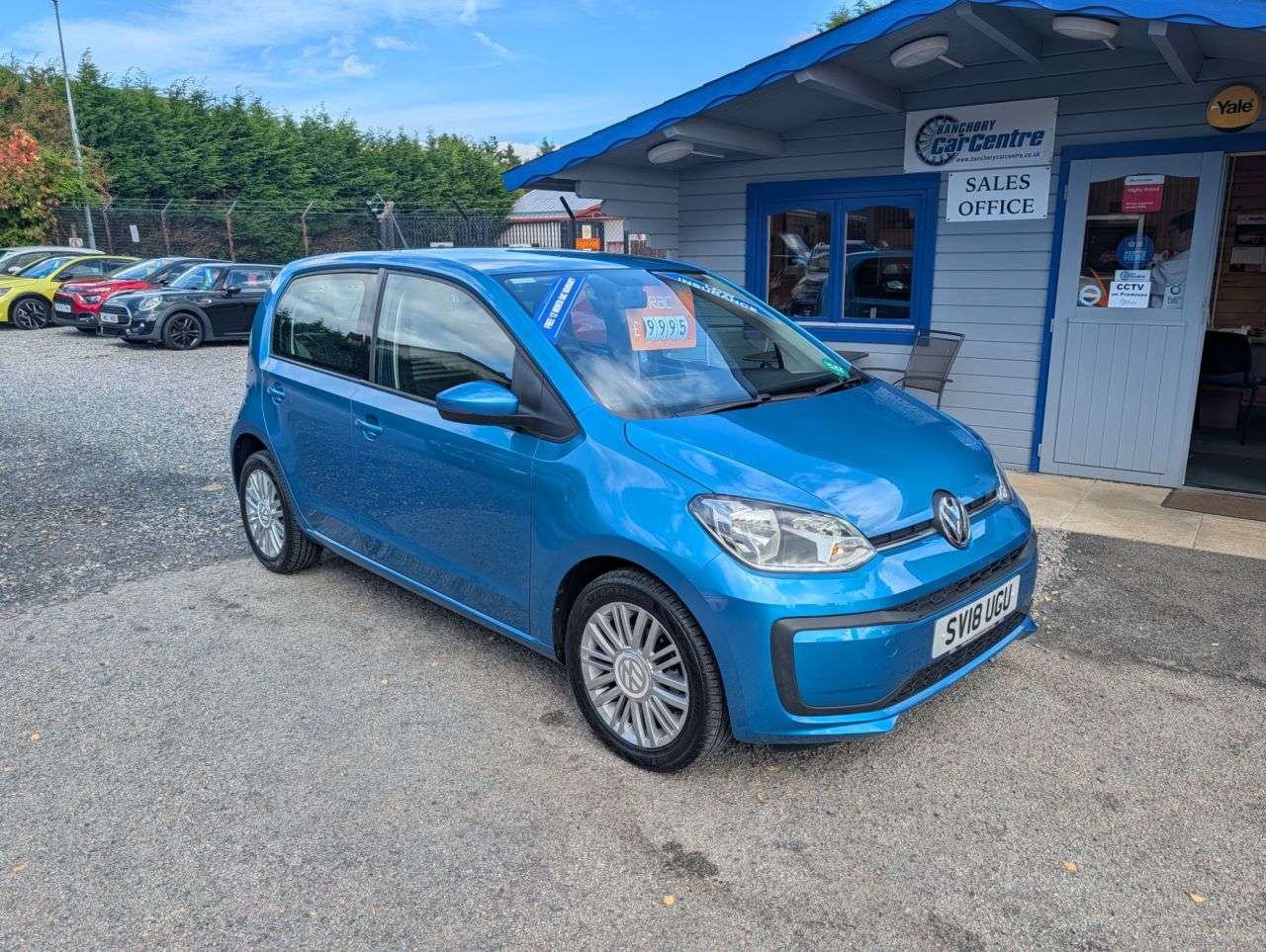 A 2018 VOLKSWAGEN UP! 1.0 Move up! Hatchback 5dr Petrol ASG Euro 6 (s/s) (60 ps) Very Low Mileage A 2018 VOLKSWAGEN UP! 1.0 Move up! Hatchback 5dr Petrol ASG Euro 6 (s/s) (60 ps) Very Low Mileage