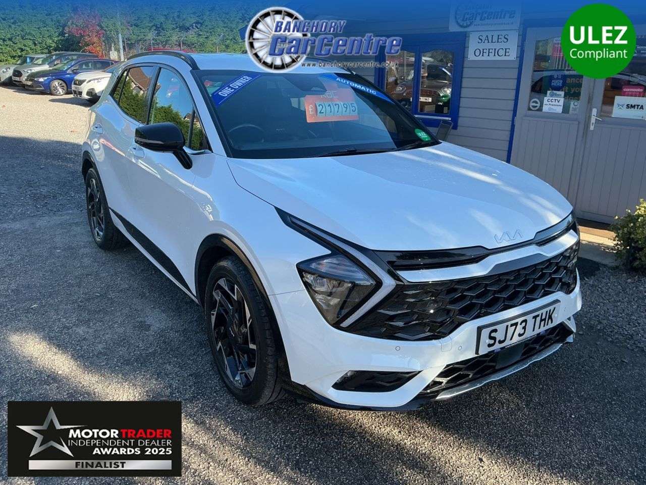 A 2023 KIA SPORTAGE 1.6 T-GDi MHEV GT-Line SUV 5dr Petrol Hybrid DCT Euro 6 (s/s) (148 bhp) Ful A 2023 KIA SPORTAGE 1.6 T-GDi MHEV GT-Line SUV 5dr Petrol Hybrid DCT Euro 6 (s/s) (148 bhp) Ful