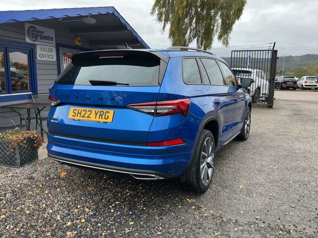A 2022 SKODA KODIAQ 1.5 TSI ACT SportLine SUV 5dr Petrol DSG Euro 6 (s/s) (7 Seat) (150 ps) Gre A 2022 SKODA KODIAQ 1.5 TSI ACT SportLine SUV 5dr Petrol DSG Euro 6 (s/s) (7 Seat) (150 ps) Gre