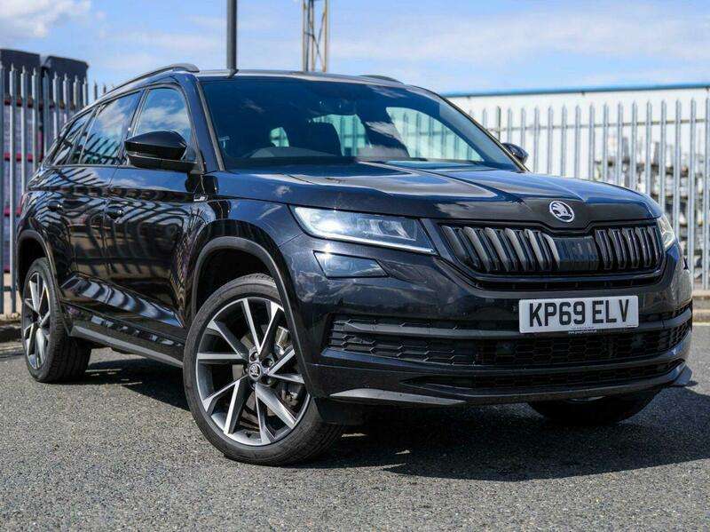 A 2019 SKODA KODIAQ 2.0 TDI SportLine SUV 5dr Diesel DSG 4WD Euro 6 (s/s) (7 Seat) (190 ps) A 2019 SKODA KODIAQ 2.0 TDI SportLine SUV 5dr Diesel DSG 4WD Euro 6 (s/s) (7 Seat) (190 ps)