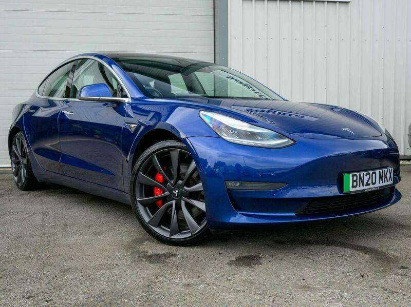 A 2020 TESLA MODEL 3 (Dual Motor) Performance Saloon 4dr Electric Auto 4WDE (Performance Upgrade) (449 bhp) A 2020 TESLA MODEL 3 (Dual Motor) Performance Saloon 4dr Electric Auto 4WDE (Performance Upgrade) (449 bhp)