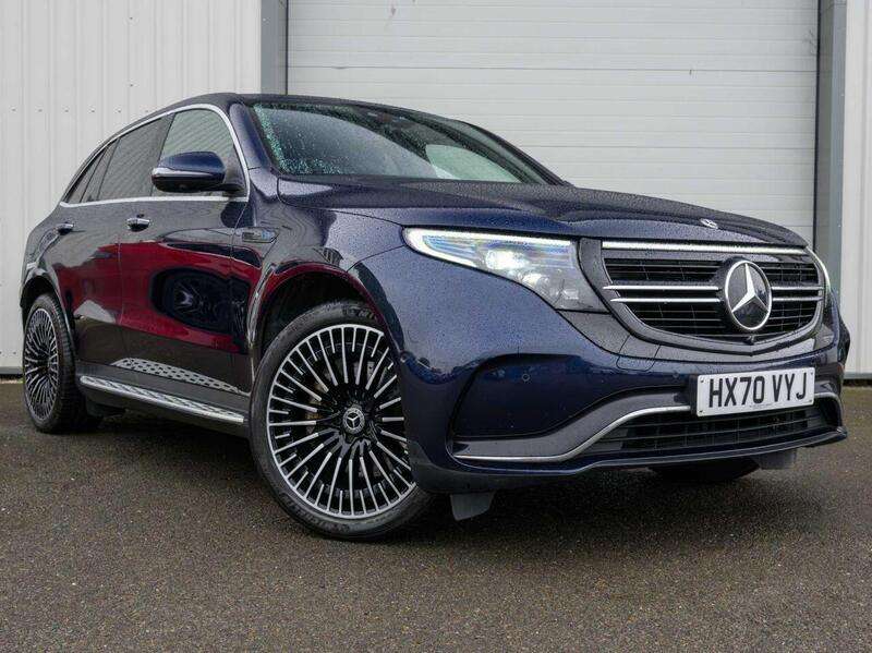 A 2020 MERCEDES-BENZ E CLASS EQC 400 80kWh AMG Line (Premium Plus) SUV 5dr Electric Auto 4MATIC (408 ps) A 2020 MERCEDES-BENZ E CLASS EQC 400 80kWh AMG Line (Premium Plus) SUV 5dr Electric Auto 4MATIC (408 ps)