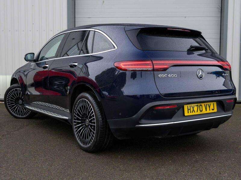 A 2020 MERCEDES-BENZ E CLASS EQC 400 80kWh AMG Line (Premium Plus) SUV 5dr Electric Auto 4MATIC (408 ps) A 2020 MERCEDES-BENZ E CLASS EQC 400 80kWh AMG Line (Premium Plus) SUV 5dr Electric Auto 4MATIC (408 ps)