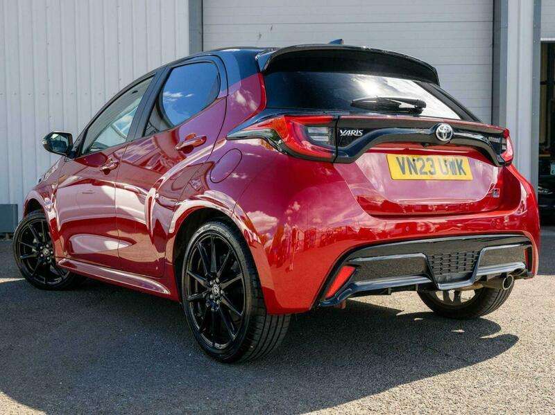 A 2023 TOYOTA YARIS 1.5 VVT-h GR SPORT Hatchback 5dr Petrol Hybrid E-CVT Euro 6 (s/s) (116 ps) A 2023 TOYOTA YARIS 1.5 VVT-h GR SPORT Hatchback 5dr Petrol Hybrid E-CVT Euro 6 (s/s) (116 ps)