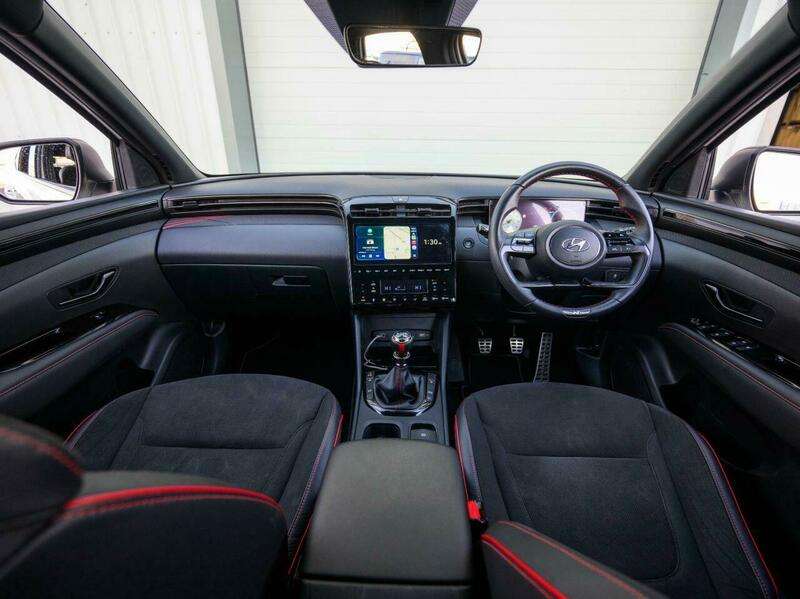 A 2023 HYUNDAI TUCSON 1.6 T-GDi N Line SUV 5dr Petrol Manual Euro 6 (s/s) (150 ps) A 2023 HYUNDAI TUCSON 1.6 T-GDi N Line SUV 5dr Petrol Manual Euro 6 (s/s) (150 ps)