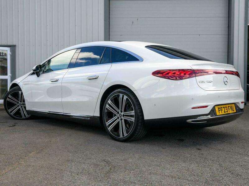 A 2023 MERCEDES-BENZ E CLASS EQS 450+ 108.4kWh Exclusive Luxury Saloon 5dr Electric Auto (333 ps) A 2023 MERCEDES-BENZ E CLASS EQS 450+ 108.4kWh Exclusive Luxury Saloon 5dr Electric Auto (333 ps)