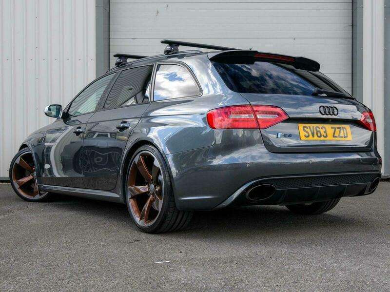 A 2013 AUDI RS4 4.2 FSI V8 Estate 5dr Petrol S Tronic quattro Euro 5 (450 ps) A 2013 AUDI RS4 4.2 FSI V8 Estate 5dr Petrol S Tronic quattro Euro 5 (450 ps)
