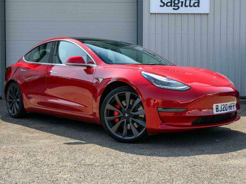A 2020 TESLA MODEL 3 (Dual Motor) Performance Saloon 4dr Electric Auto 4WDE (Performance Upgrade) (449 bhp) A 2020 TESLA MODEL 3 (Dual Motor) Performance Saloon 4dr Electric Auto 4WDE (Performance Upgrade) (449 bhp)