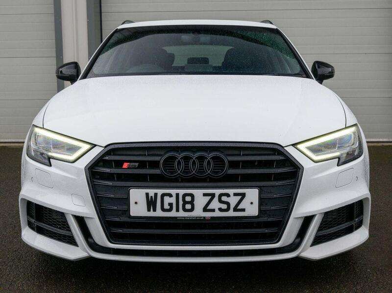 A 2018 AUDI S3 2.0 TFSI Black Edition Sportback 5dr Petrol S Tronic quattro Euro 6 (s/s) (300 ps) A 2018 AUDI S3 2.0 TFSI Black Edition Sportback 5dr Petrol S Tronic quattro Euro 6 (s/s) (300 ps)