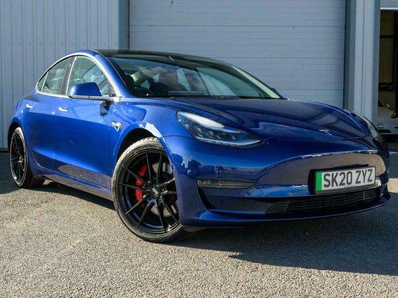 A 2020 TESLA MODEL 3 (Dual Motor) Performance Saloon 4dr Electric Auto 4WDE (Performance Upgrade) (449 bhp) A 2020 TESLA MODEL 3 (Dual Motor) Performance Saloon 4dr Electric Auto 4WDE (Performance Upgrade) (449 bhp)