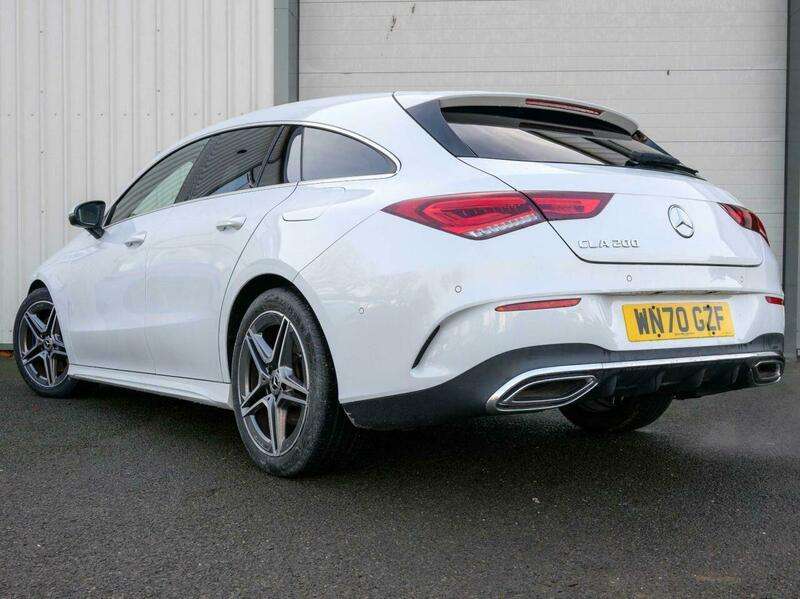A 2020 MERCEDES-BENZ CLA 1.3 CLA200 AMG Line Shooting Brake 5dr Petrol 7G-DCT Euro 6 (s/s) (163 ps) A 2020 MERCEDES-BENZ CLA 1.3 CLA200 AMG Line Shooting Brake 5dr Petrol 7G-DCT Euro 6 (s/s) (163 ps)