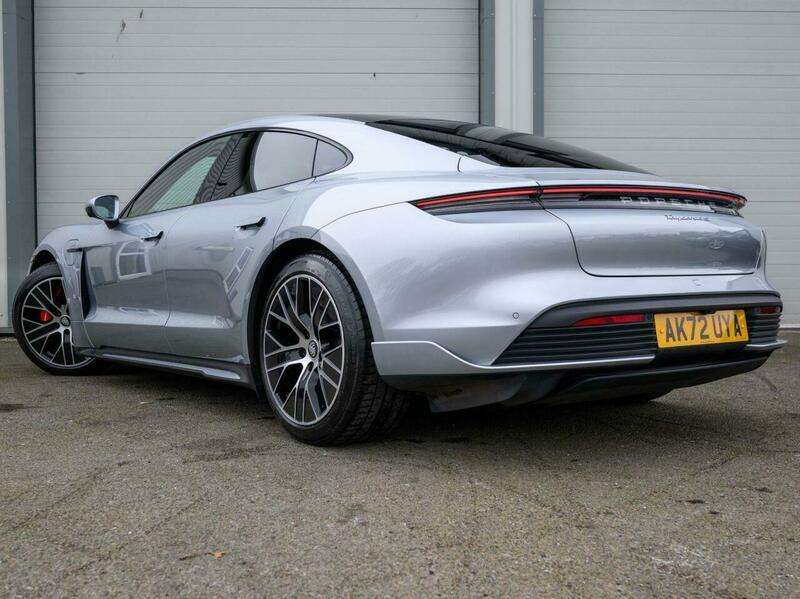 A 2022 PORSCHE TAYCAN Performance Plus 93.4kWh 4S Saloon 4dr Electric Auto 4WD (11kW Charger) (571 ps) A 2022 PORSCHE TAYCAN Performance Plus 93.4kWh 4S Saloon 4dr Electric Auto 4WD (11kW Charger) (571 ps)