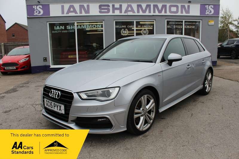 A 2015 AUDI A3 2.0 SPORTBACK TDI S LINE A 2015 AUDI A3 2.0 SPORTBACK TDI S LINE