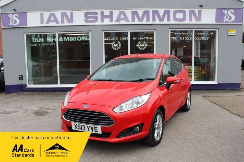 A 2013 FORD FIESTA 1.25 ZETEC A 2013 FORD FIESTA 1.25 ZETEC