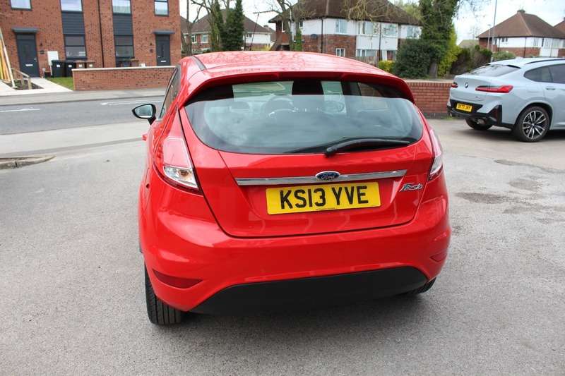 A 2013 FORD FIESTA 1.25 ZETEC A 2013 FORD FIESTA 1.25 ZETEC