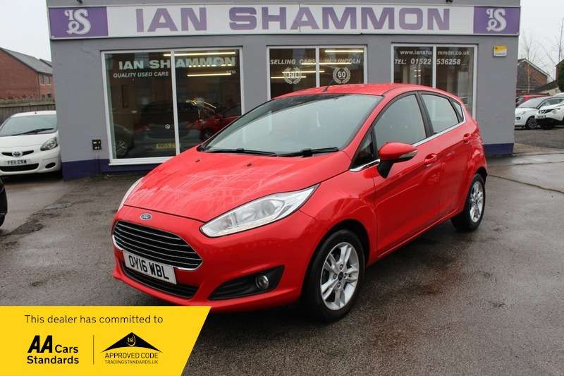 A 2016 FORD FIESTA 1.25 ZETEC A 2016 FORD FIESTA 1.25 ZETEC