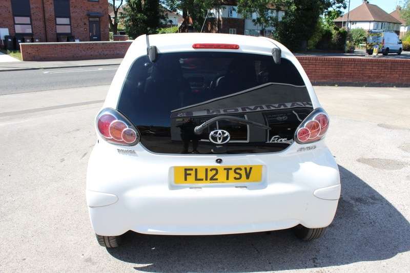 A 2012 TOYOTA AYGO VVT-I FIRE A 2012 TOYOTA AYGO VVT-I FIRE
