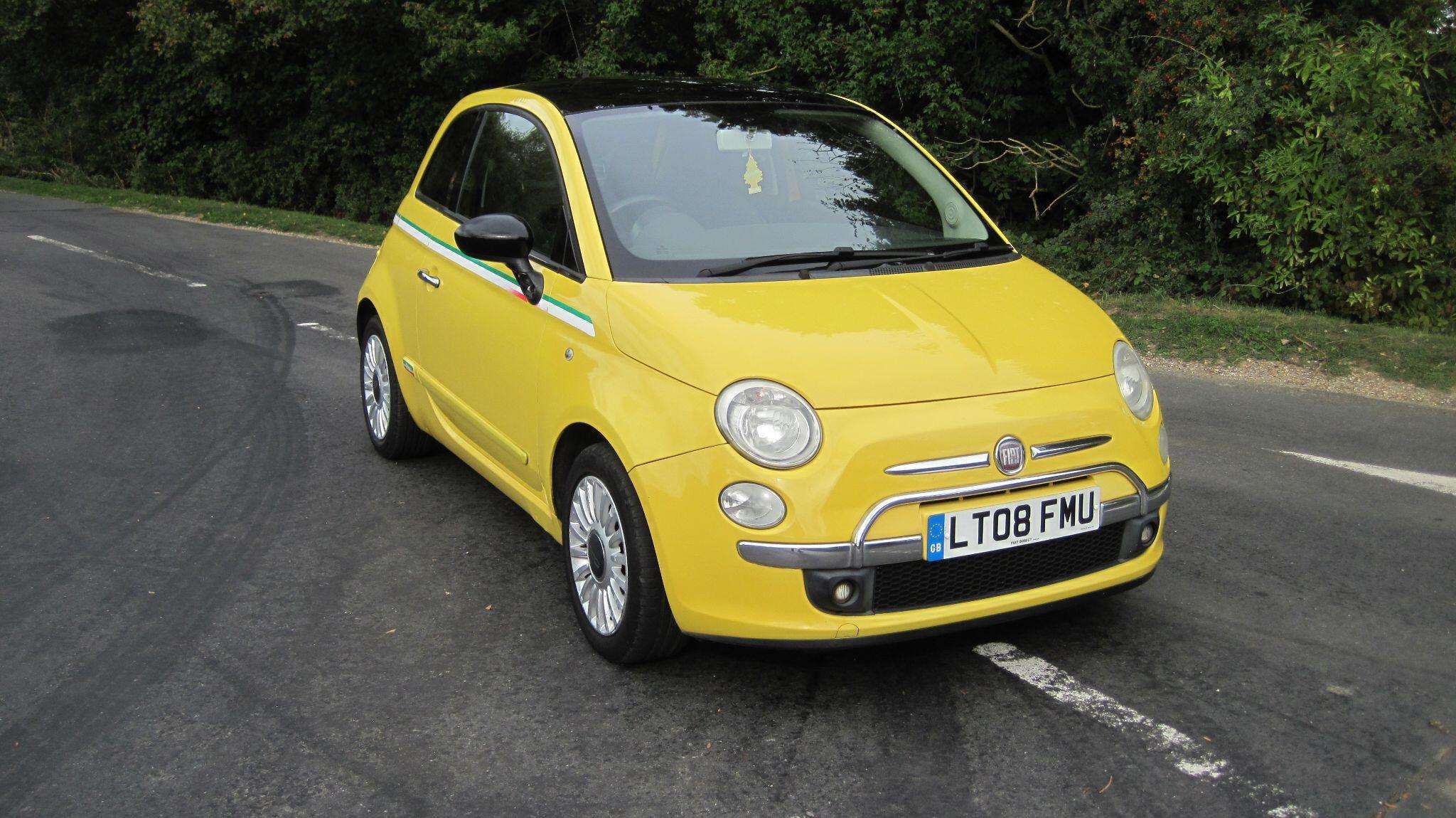 A 2008 FIAT 500 1.4 Lounge Euro 4 3dr A 2008 FIAT 500 1.4 Lounge Euro 4 3dr