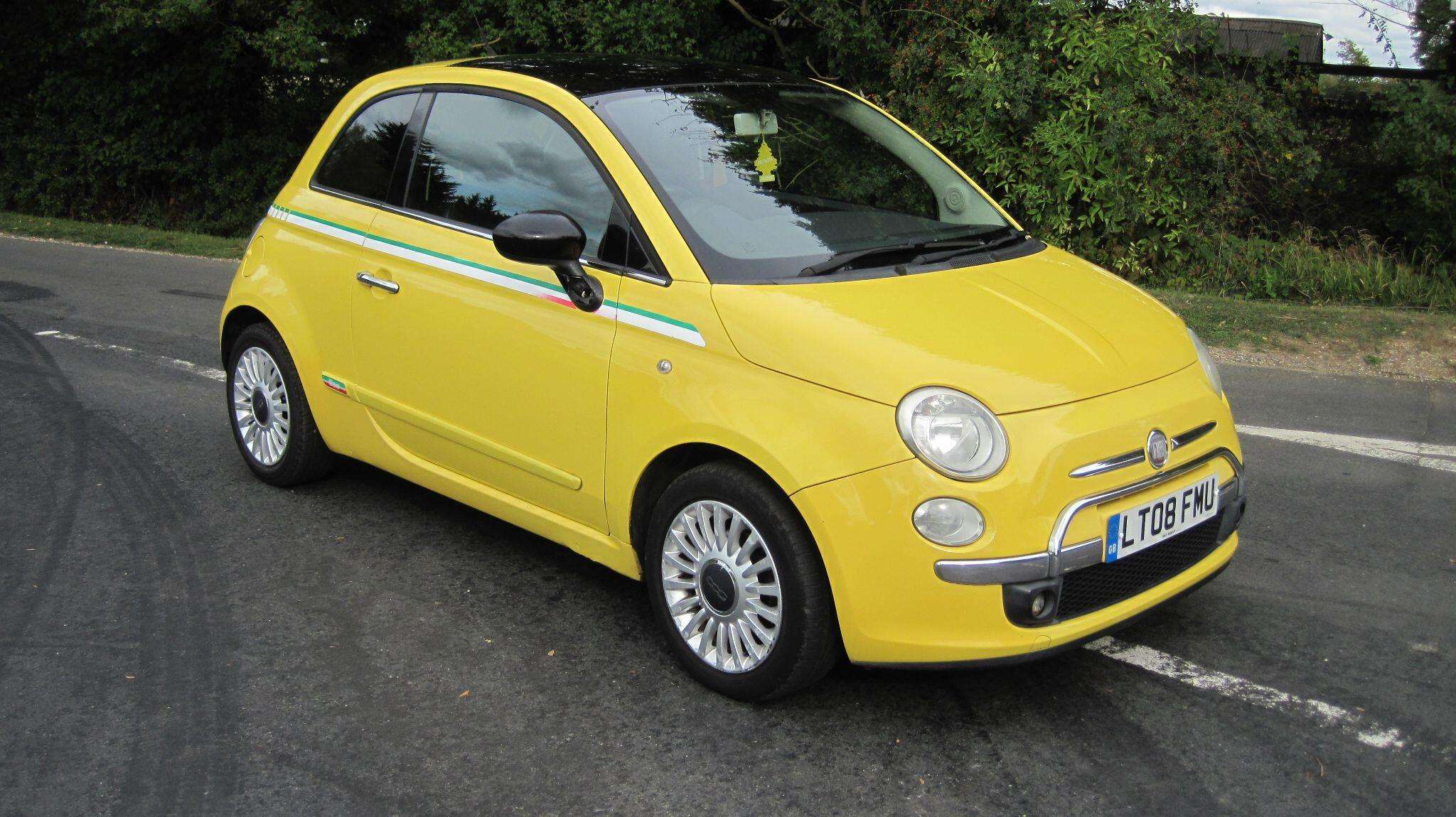A 2008 FIAT 500 1.4 Lounge Euro 4 3dr A 2008 FIAT 500 1.4 Lounge Euro 4 3dr
