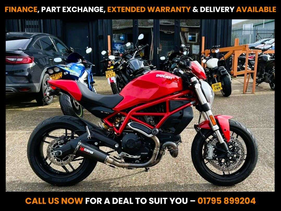 A 2017 DUCATI MONSTER 797 - BUY ONLINE 24 HRS A DAY - FINANCE AVAILABLE - ALL TYPES OF CREDIT ACCEPTE A 2017 DUCATI MONSTER 797 - BUY ONLINE 24 HRS A DAY - FINANCE AVAILABLE - ALL TYPES OF CREDIT ACCEPTE