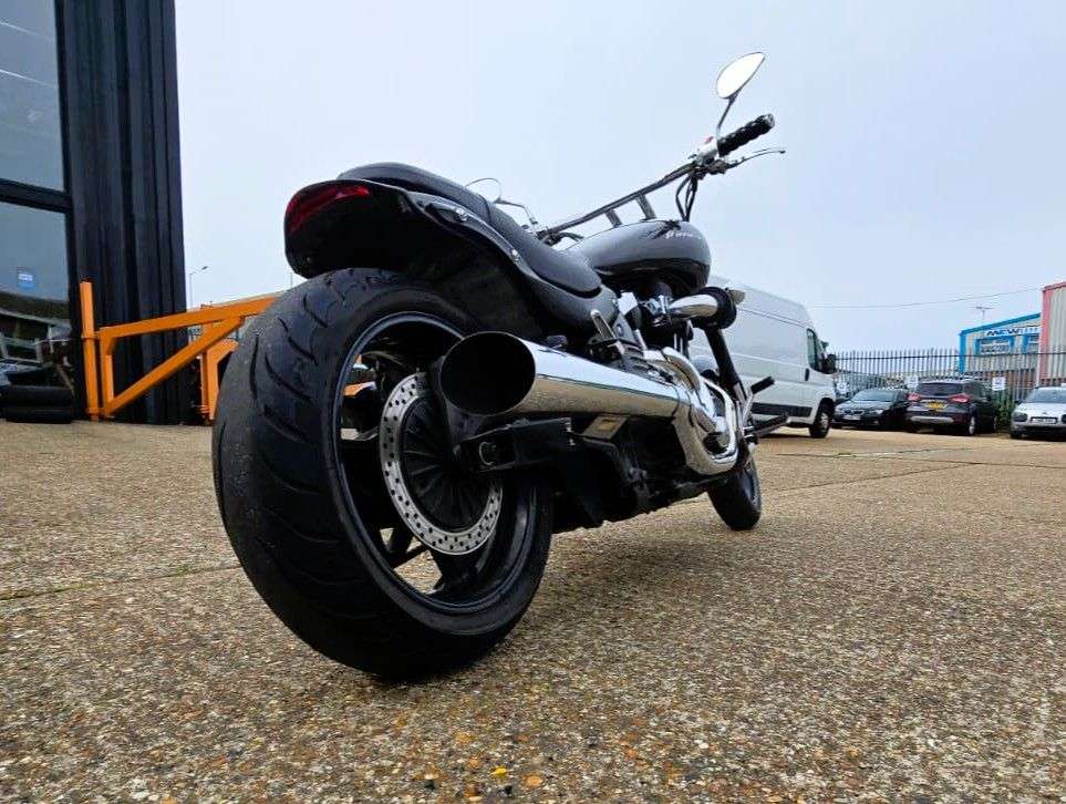 A 2004 YAMAHA XV1700 ROAD STAR WARRIOR WITH COBRA EXHAUST A 2004 YAMAHA XV1700 ROAD STAR WARRIOR WITH COBRA EXHAUST