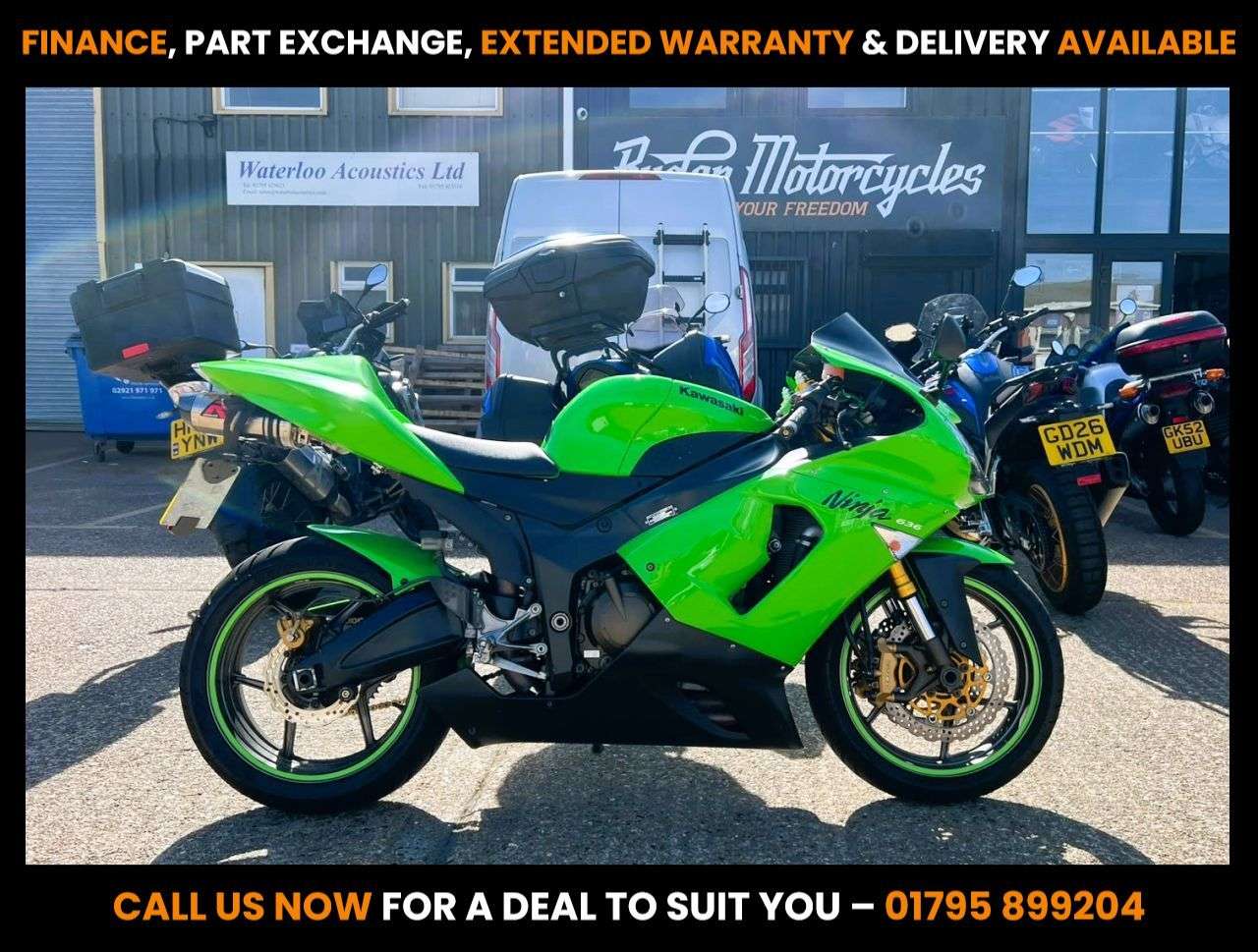 A 2006 KAWASAKI NINJA ZX-6R - BUY ONLINE 24 HRS A DAY - FINANCE AVAILABLE - ALL TYPES OF CREDIT ACCEPTE A 2006 KAWASAKI NINJA ZX-6R - BUY ONLINE 24 HRS A DAY - FINANCE AVAILABLE - ALL TYPES OF CREDIT ACCEPTE
