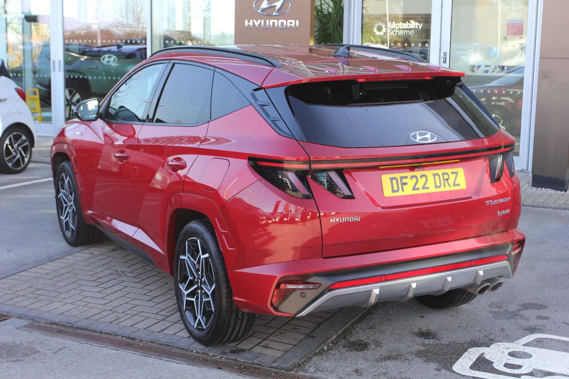 A 2022 HYUNDAI TUCSON 1.6 TGDi Hybrid 230 N Line 5dr 2WD Auto A 2022 HYUNDAI TUCSON 1.6 TGDi Hybrid 230 N Line 5dr 2WD Auto