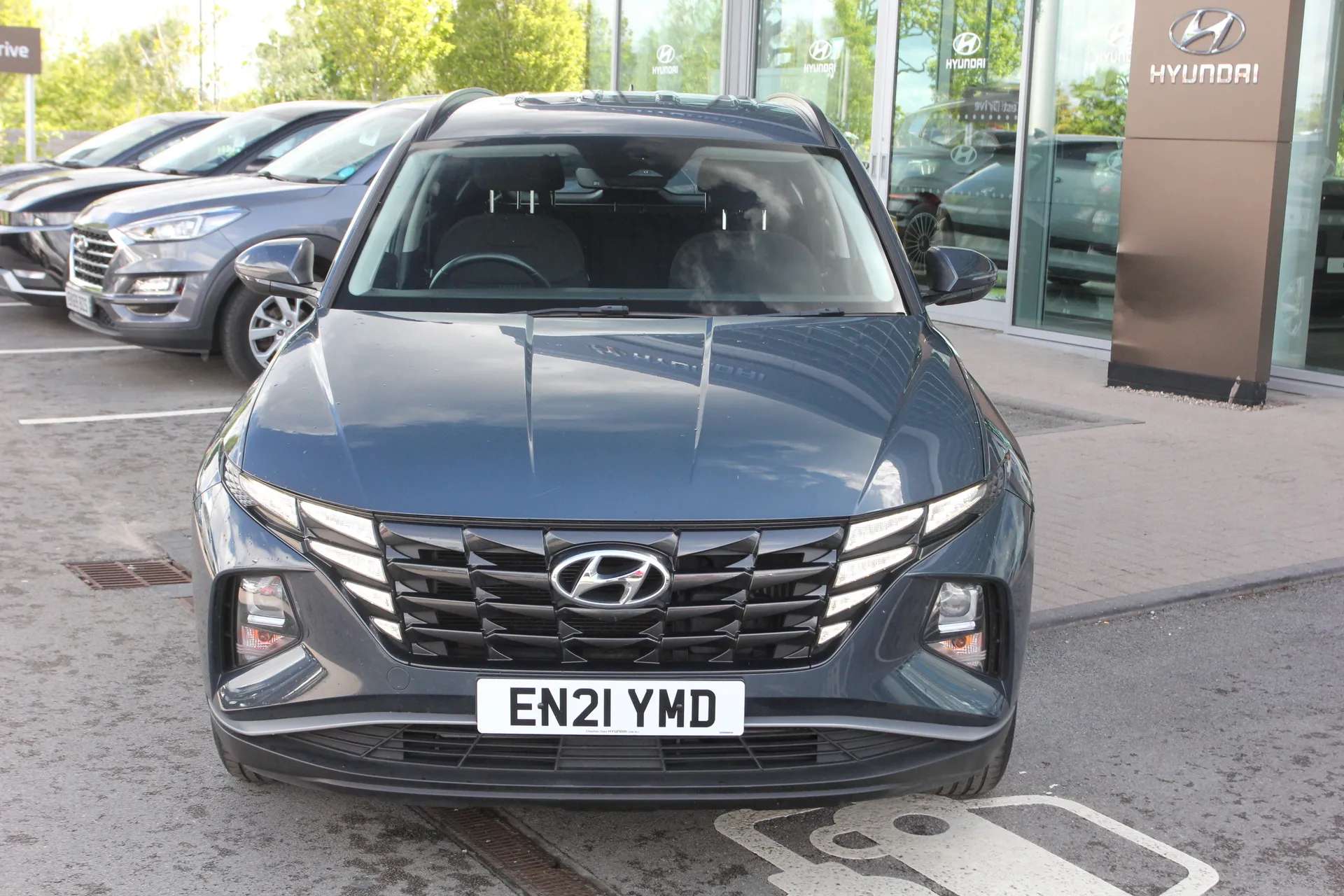 A 2021 HYUNDAI TUCSON 1.6 TGDi Hybrid 230 SE Connect 5dr 2WD Auto A 2021 HYUNDAI TUCSON 1.6 TGDi Hybrid 230 SE Connect 5dr 2WD Auto