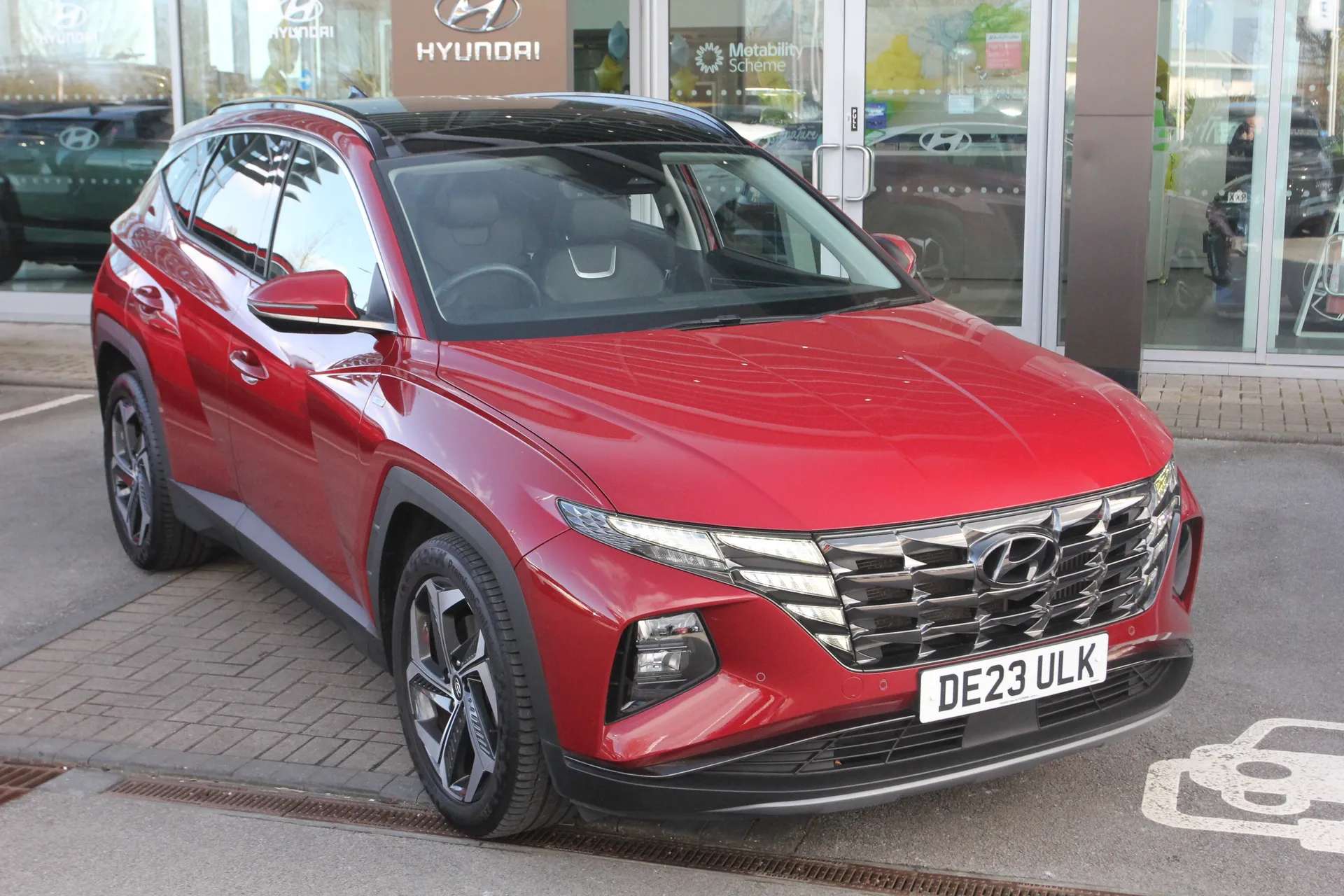 A 2023 HYUNDAI TUCSON 1.6 TGDi 48V MHD Ultimate 5dr 2WD DCT A 2023 HYUNDAI TUCSON 1.6 TGDi 48V MHD Ultimate 5dr 2WD DCT