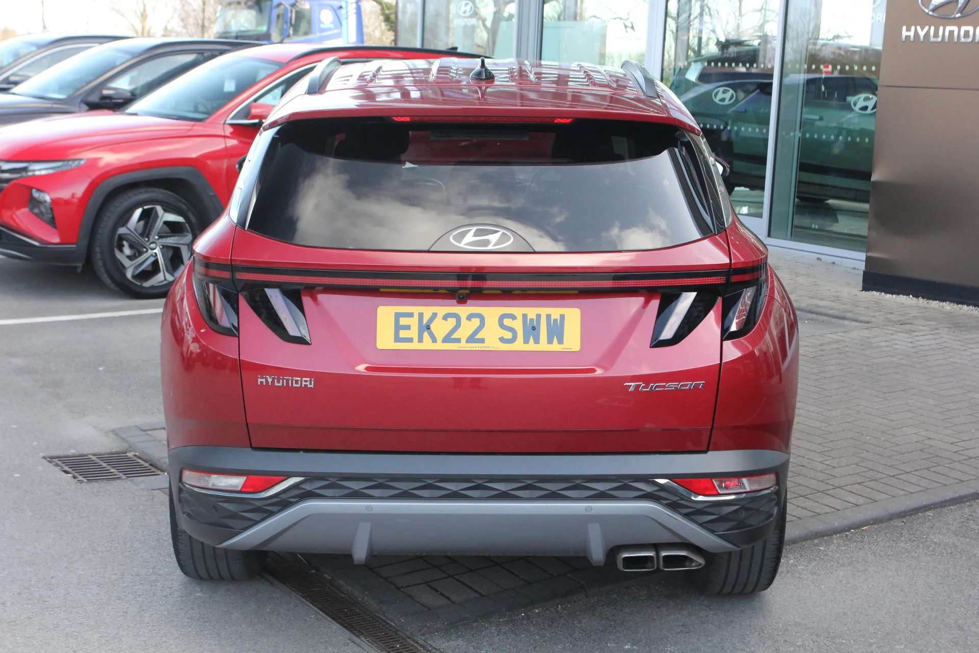 A 2022 HYUNDAI TUCSON 1.6 TGDi 48V MHD Premium 5dr 2WD DCT A 2022 HYUNDAI TUCSON 1.6 TGDi 48V MHD Premium 5dr 2WD DCT