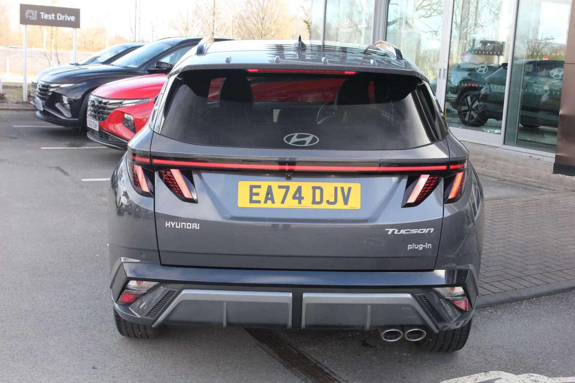 A 2024 HYUNDAI TUCSON 1.6T Plug-in Hybrid N Line S 5dr 4WD Auto A 2024 HYUNDAI TUCSON 1.6T Plug-in Hybrid N Line S 5dr 4WD Auto