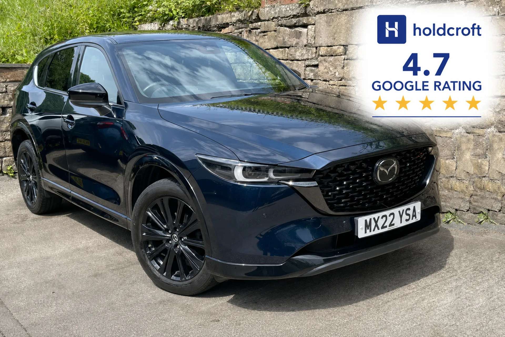 A 2022 MAZDA CX-5 2.0 Sport Black 5dr Auto âRADAR CRUISEâHEATED SEATSâNAV A 2022 MAZDA CX-5 2.0 Sport Black 5dr Auto âRADAR CRUISEâHEATED SEATSâNAV