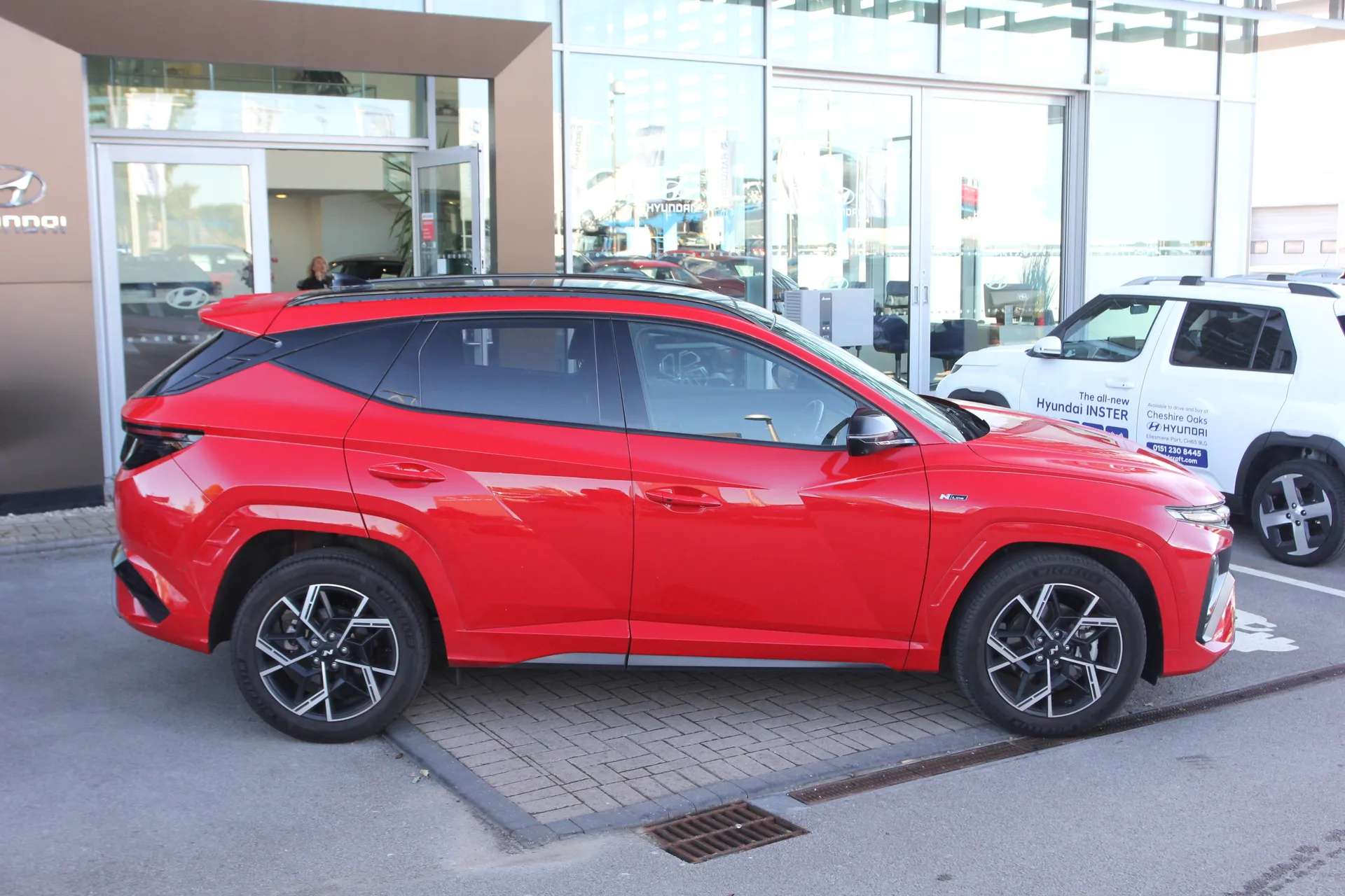 A 2024 HYUNDAI TUCSON 1.6T Hybrid N Line S 5dr Auto A 2024 HYUNDAI TUCSON 1.6T Hybrid N Line S 5dr Auto