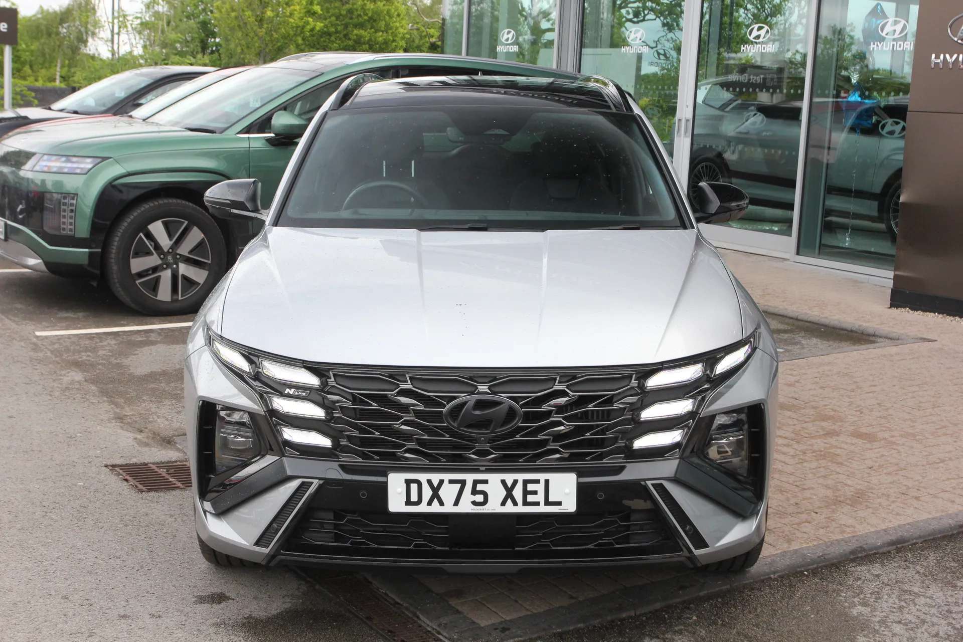 A 2025 HYUNDAI TUCSON 1.6T Hybrid N Line S 5dr Auto A 2025 HYUNDAI TUCSON 1.6T Hybrid N Line S 5dr Auto